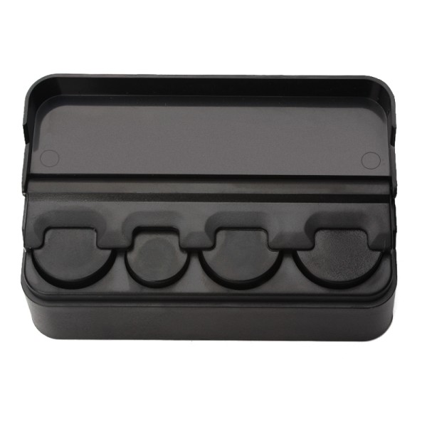 Storage box for 4 types of coins, very useful for the car